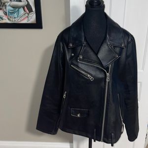 A- MTL 1980 2XL Faux Leather Jacket Black
